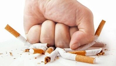 Il rifiuto della nicotina come possibilità di ripristinare la potenza dopo 50